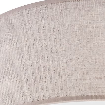 Потолочный светильник MONTE 1xE27/60W/230V диам. 35 см бежевый