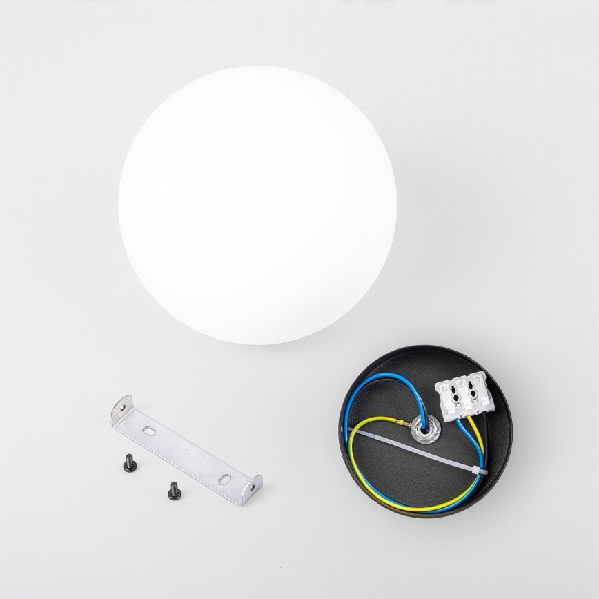 Потолочный светильник MOONLIGHT 1xE27/15W/230V Ø 16 см, черный