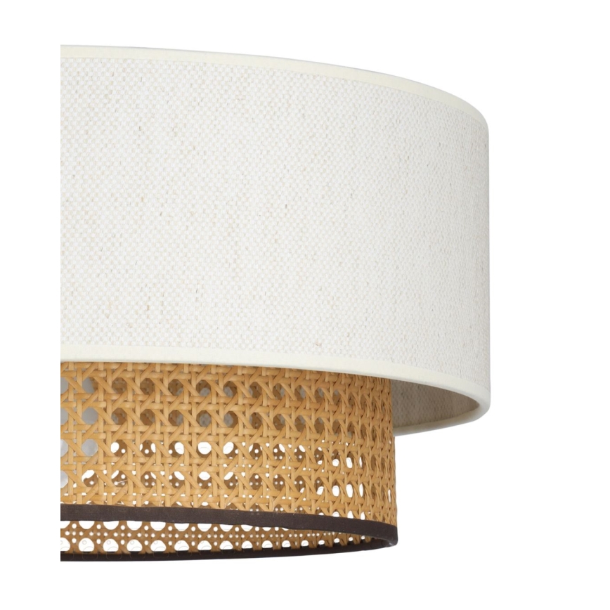 Потолочный светильник NATIA 1xE27/60W/230V белый/коричневый