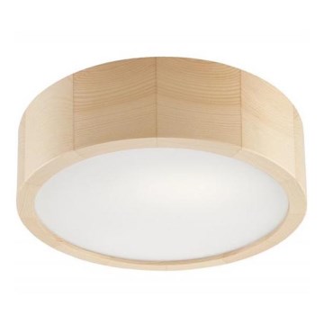 Потолочный светильник NATURAL 1xE27/60 Вт/230 В, диаметр 27,5 см, из сосны