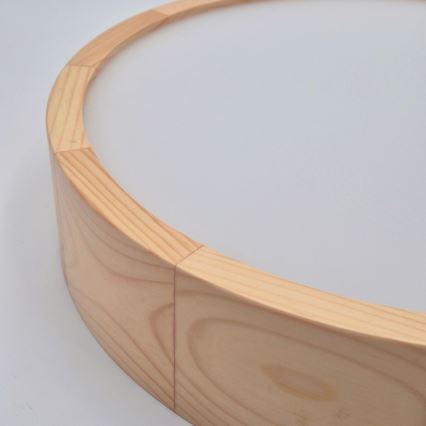 Потолочный светильник NATURAL 2xE27/60W/230V Ø 37 см сосна