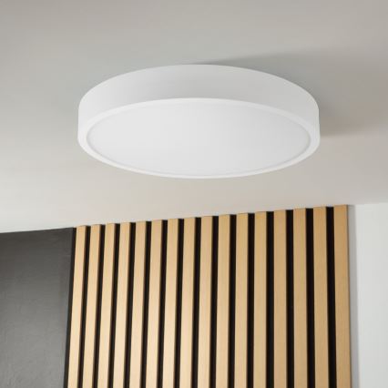 Потолочный светильник NATURAL 5xE27/15W/230V, диаметр 47,5 см, сосна/белый