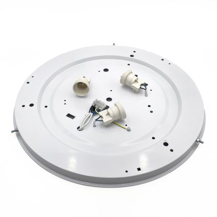 Потолочный светильник NATURAL 5xE27/15W/230V, диаметр 47,5 см, сосна/белый