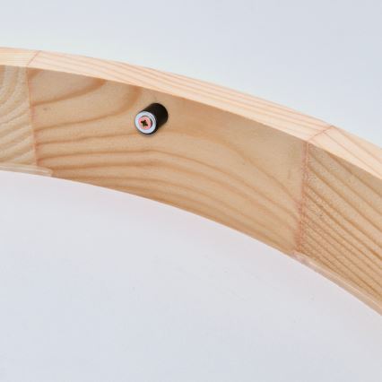 Потолочный светильник NATURAL SLIM 2xE27/60W/230V диаметр 37 см сосна