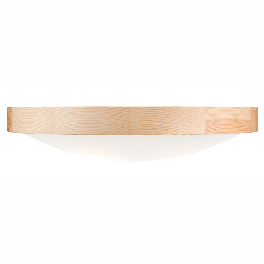 Потолочный светильник NATURAL SLIM 3xE27/60W/230V диаметр 47 см сосна