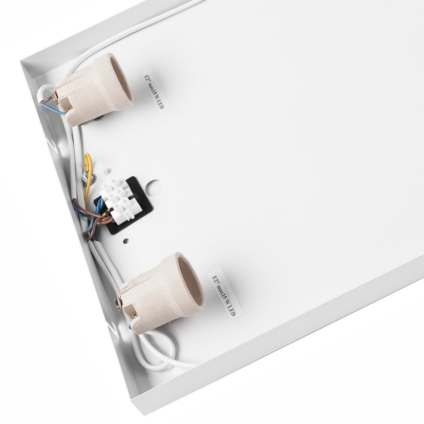 Потолочный светильник OAK SQUARE 4xE27/15W/230V 45x45 см дуб