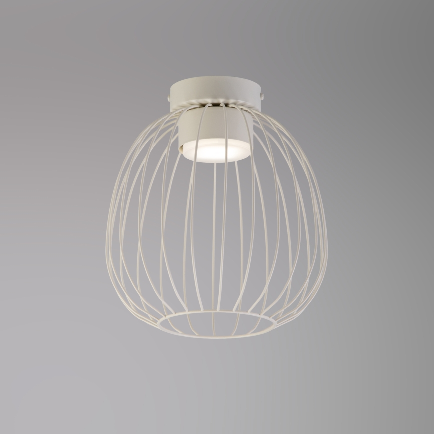 Потолочный светильник OVELLA 1xGX53/10W/230V Ø 25 см кремовый