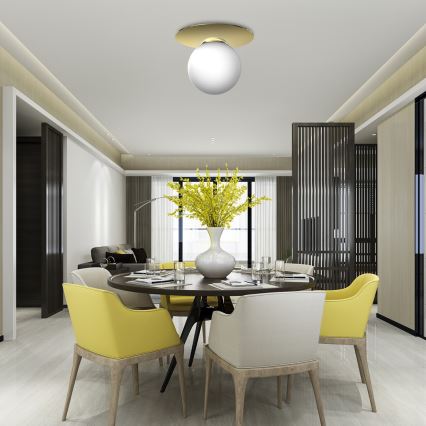 Потолочный светильник PLATO 1xE14/40W/230V диаметр 25 см