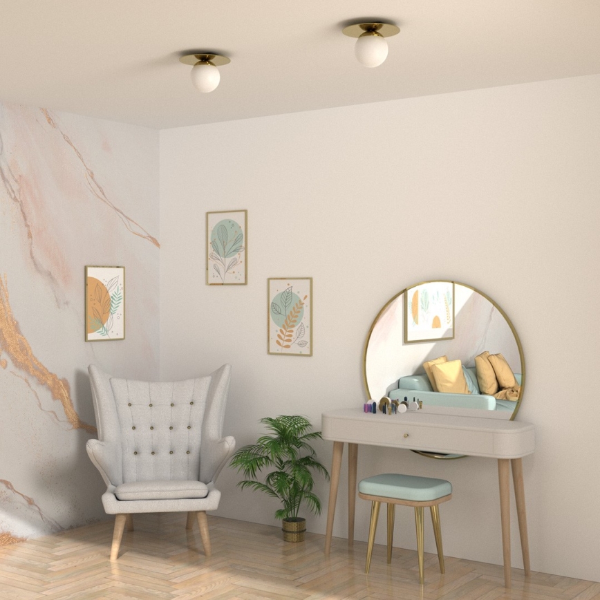 Потолочный светильник PLATO 1xE14/40W/230V диаметр 25 см