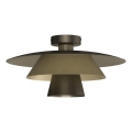 Потолочный светильник PLATO 1xE27/15W/230V, диаметр 32 см, бронзовый