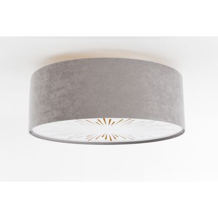 Потолочный светильник RAYS 2xE27/60W/230V диаметр 40 см серый