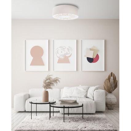 Потолочный светильник RAYS 2xE27/60W/230V диаметр 60 см белый