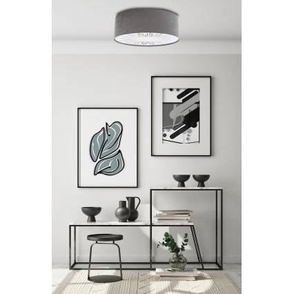 Потолочный светильник RAYS 2xE27/60W/230V диаметр 60 см серый