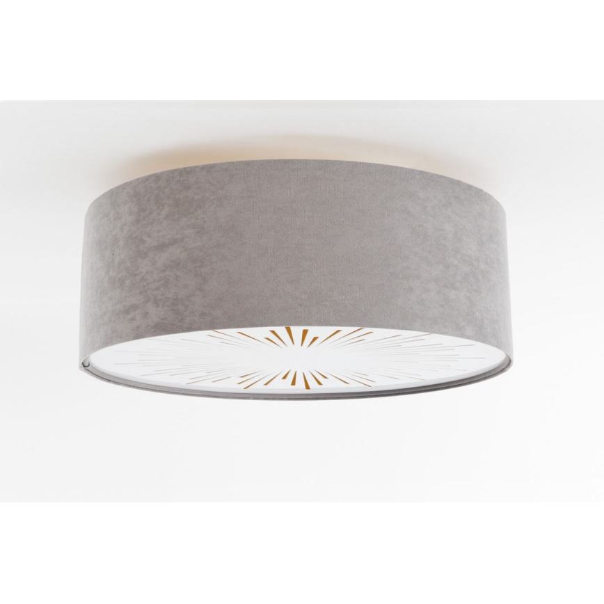 Потолочный светильник RAYS 2xE27/60W/230V диаметр 60 см серый