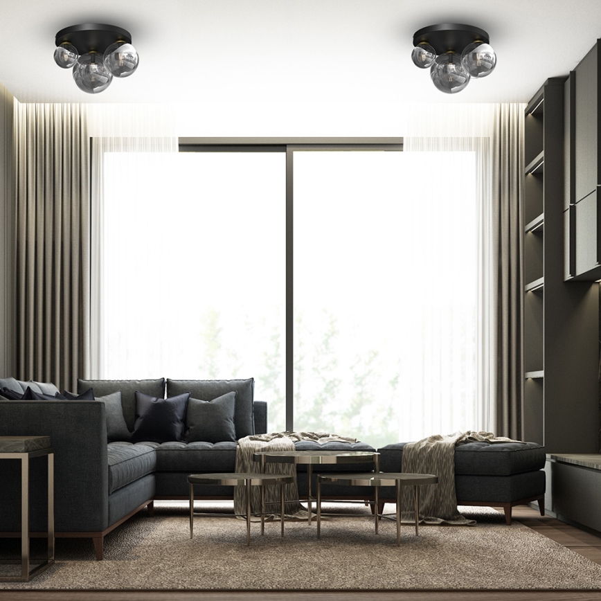 Потолочный светильник REFLEX 2xE14/40W/230V + 1xE27/60W/230V