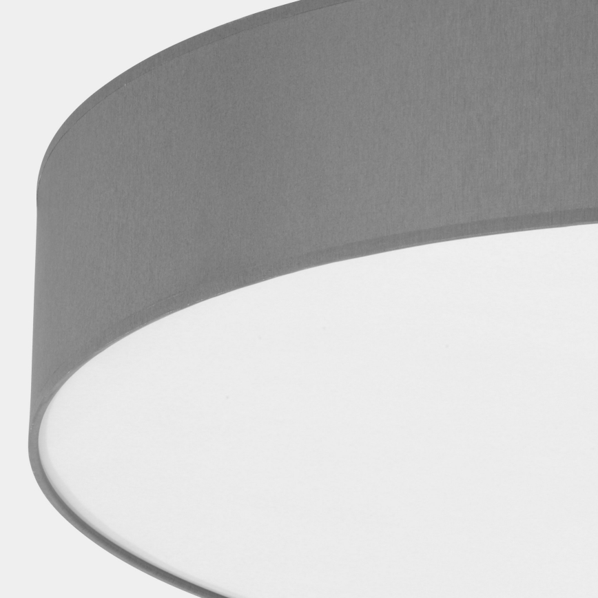 Потолочный светильник RONDO 6xE27/15W/230V ⌀ 80 см серый