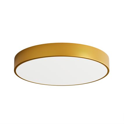 Потолочный светильник CLEO с датчиками движения и сумерек, 5xE27/24W/230V, диаметр 60 см, золотой