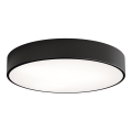 Потолочный светильник с датчиком движения и сумерек CLEO 4xE27/24W/230V, диаметр 50 см, черный