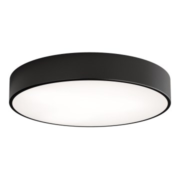 Потолочный светильник с датчиком движения и сумерек CLEO 4xE27/24W/230V, диаметр 50 см, черный