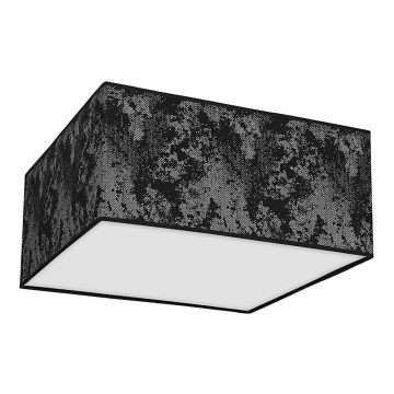 Потолочный светильник SATINO 2xE27/60W/230V черный/серый