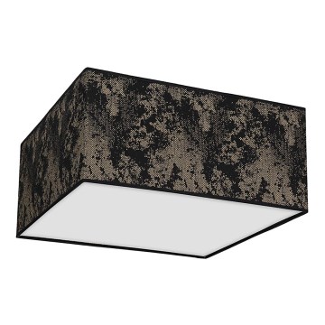 Потолочный светильник SATINO 2xE27/60W/230V черный/золотой