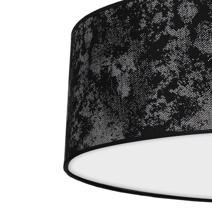 Потолочный светильник SATINO 3xE27/60W/230V черный/серый