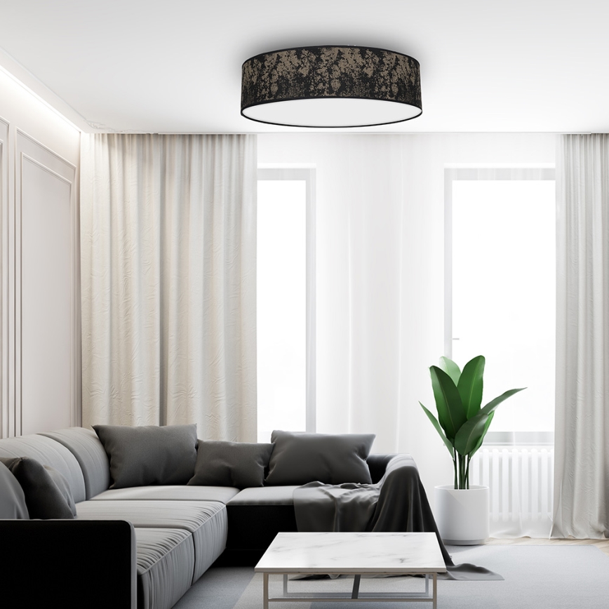 Потолочный светильник SATINO 3xE27/60W/230V золотой