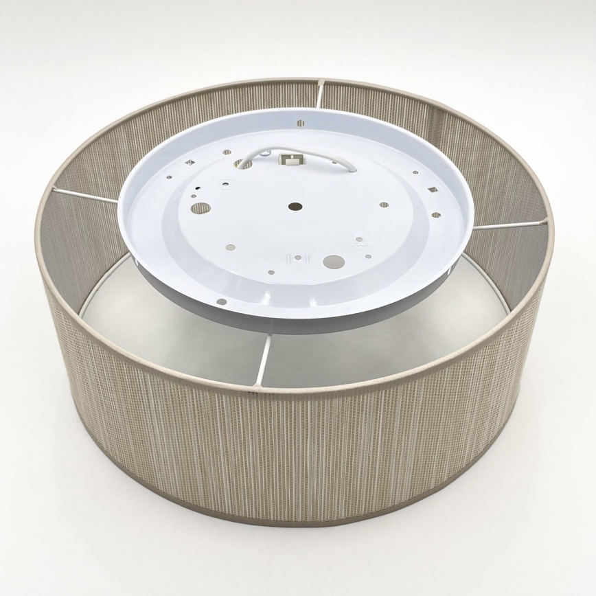 Потолочный светильник SIRJA 1xE27/15W/230V Ø 35 см бежевый