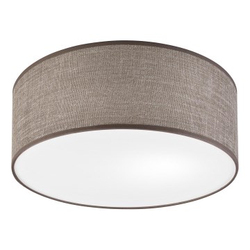 Потолочный светильник SIRJA 1xE27/15W/230V Ø 35 см коричневый