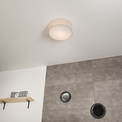 Потолочный светильник SIRJA 1xE27/60W/230V диаметр 35 см бежевый