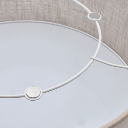 Потолочный светильник SIRJA 1xE27/60W/230V диаметр 35 см бежевый