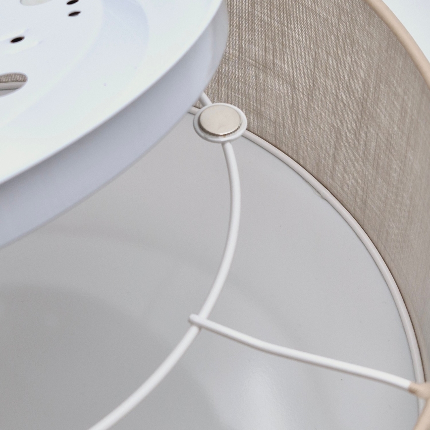 Потолочный светильник SIRJA 1xE27/60W/230V диаметр 35 см бежевый