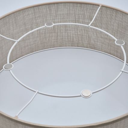 Потолочный светильник SIRJA 1xE27/60W/230V диаметр 35 см бежевый