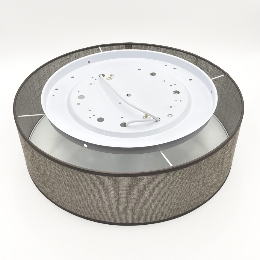 Потолочный светильник SIRJA 2x E27, 15 Вт, 230 В, диаметр 45 см, коричневый