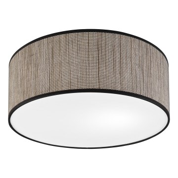Потолочный светильник SIRJA 2xE27/15W/230V, диаметр 35 см, коричневый