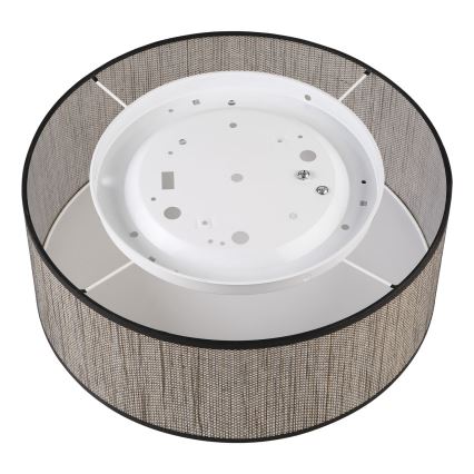 Потолочный светильник SIRJA 2xE27/15W/230V, диаметр 35 см, коричневый