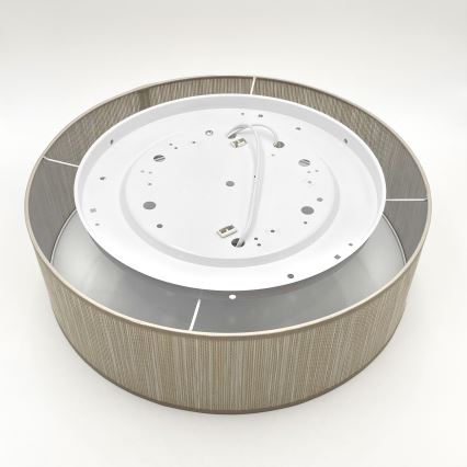 Потолочный светильник SIRJA 2xE27/15W/230V, диаметр 45 см, бежевый