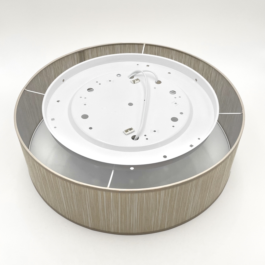 Потолочный светильник SIRJA 2xE27/15W/230V, диаметр 45 см, бежевый