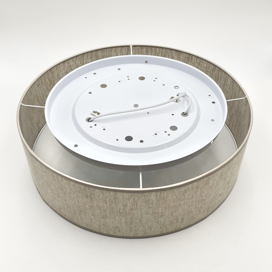 Потолочный светильник SIRJA 2xE27/15W/230V, диаметр 45 см, бежевый