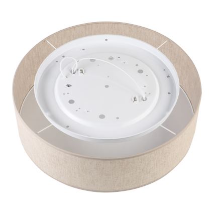 Потолочный светильник SIRJA 2xE27/15W/230V, диаметр 45 см, бежевый