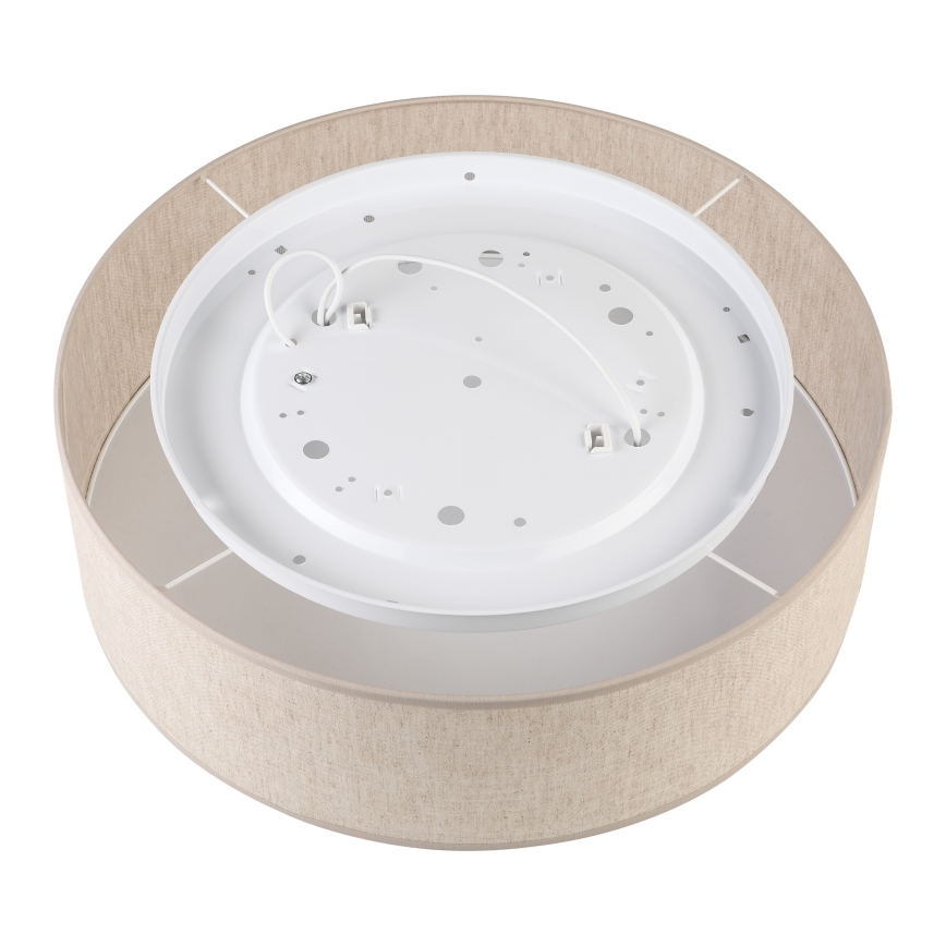 Потолочный светильник SIRJA 2xE27/15W/230V, диаметр 45 см, бежевый