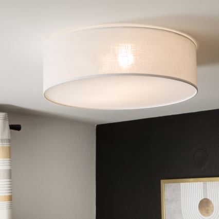 Потолочный светильник SIRJA 2xE27/60W/230V диаметр 45 см белый