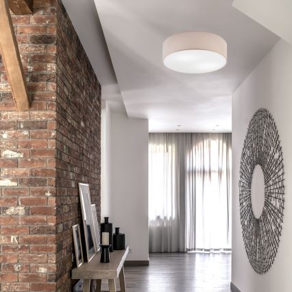 Потолочный светильник SIRJA 2xE27/60W/230V диаметр 45 см бежевый