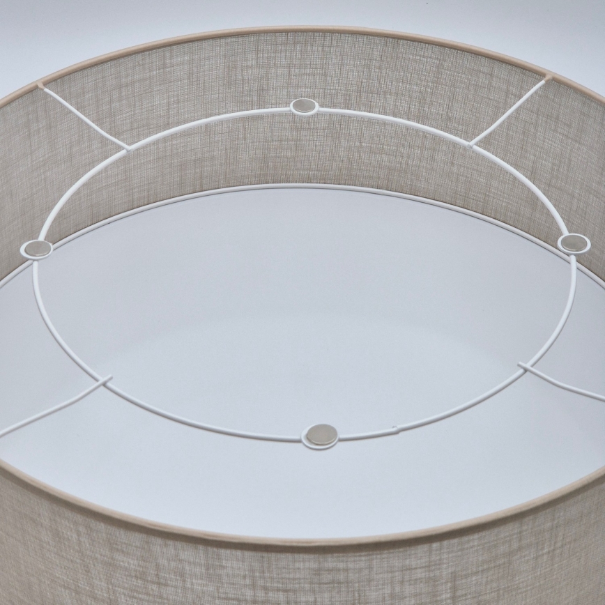 Потолочный светильник SIRJA 2xE27/60W/230V диаметр 45 см бежевый