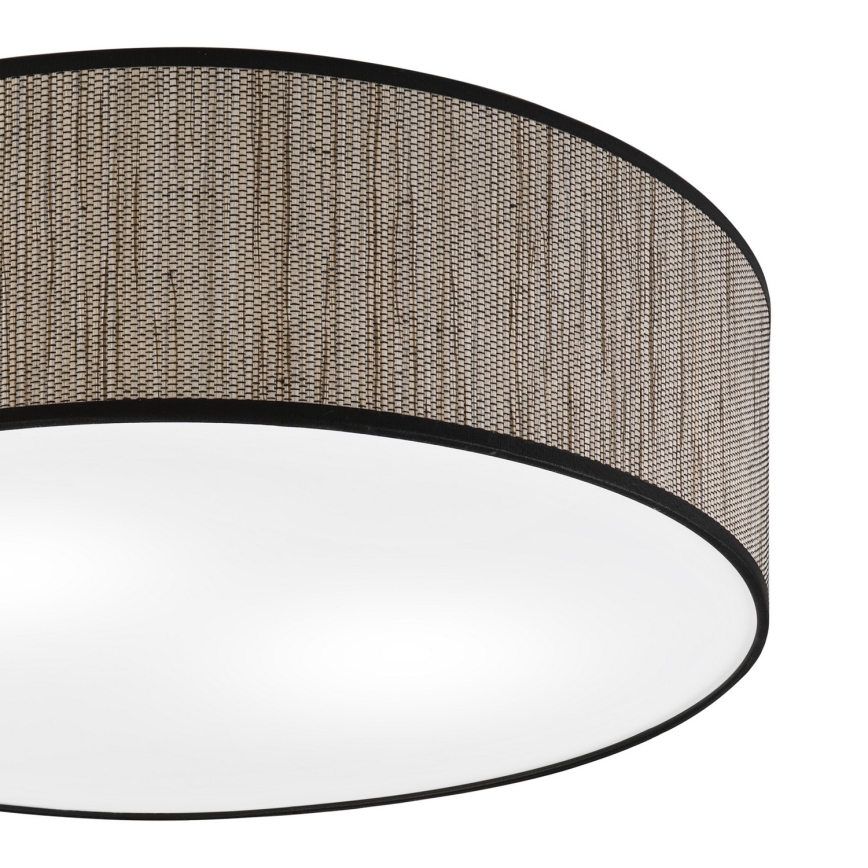 Потолочный светильник SIRJA 2×E27/15 Вт/230 В, диаметр 45 см, коричневый