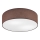 Потолочный светильник SIRJA DOUBLE 4xE27/15W/230V диаметр 45 см коричневый