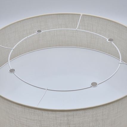 Потолочный светильник SIRJA DOUBLE 4xE27/15W/230V диаметр 45 см кремовый