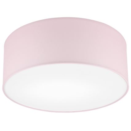 Потолочный светильник SIRJA PASTEL 1xE27/60W/230V диаметр 35 см розовый