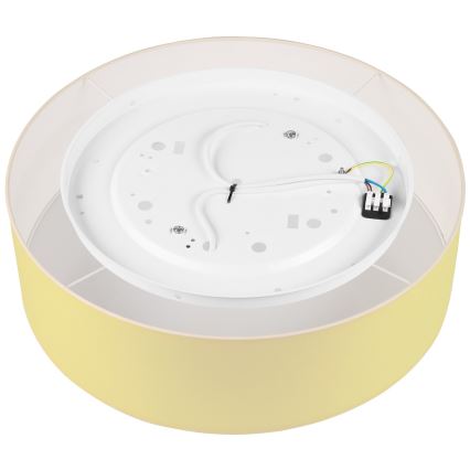 Потолочный светильник SIRJA PASTEL 2xE27/15W/230V, диаметр 45 см, жёлтый