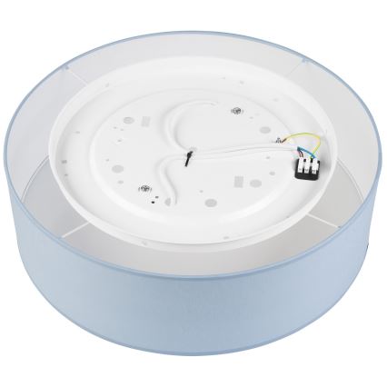 Потолочный светильник SIRJA PASTEL 2xE27/60W/230V диаметр 45 см синий